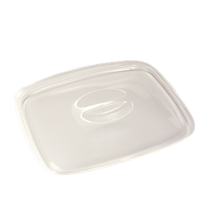 Plastové víčko PP k misce na jídlo 1000 ml 1-dílné/2-dílné transparentní