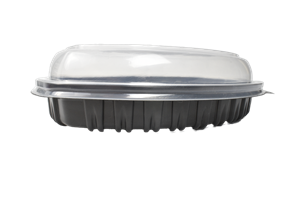 Plastová miska na jídlo PP 800ml 1-dílná černá