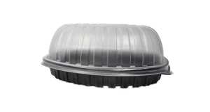 Plastová miska na jídlo PP 800ml 1-dílná černá