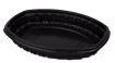 Plastová miska na jídlo PP 800ml 1-dílná černá