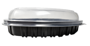 Plastová miska na jídlo PP 800ml 1-dílná černá