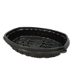 Plastová miska na jídlo PP 1200 ml 1-dílná černá