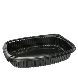 Plastová miska na jídlo PP 1250 ml 1-dílná černá