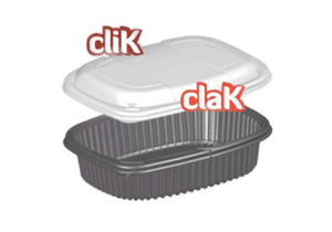 Plastová miska na jídlo PP 1250 ml 1-dílná černá