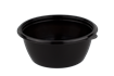 Plastová miska PP na polévku 375 ml kulatá černá O144 mm