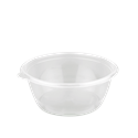 Plastová miska PP na polévku 375 ml kulatá transparentní O144 mm