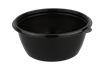 Plastová miska PP na polévku 500 ml kulatá černá O144 mm