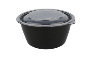 Plastové víčko PP kulaté pro misky 375/500/750 ml transparentní O144 mm