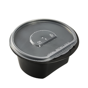 Plastové víčko PP kulaté transparentní O145 mm pro misku 10.018605