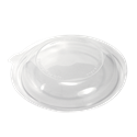 Plastové víčko PP kulaté pro misky 550 ml transparentní O147 mm