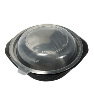 Plastové víčko PP kulaté pro misky 550 ml transparentní O147 mm