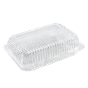 Plastová krabice OPS na pečivo 1850 ml s integrovaným víčkem SL40