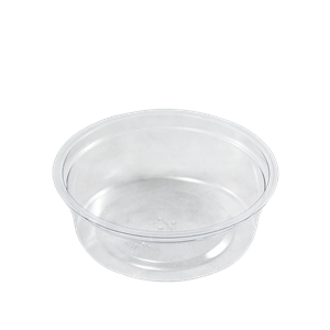 Plastová miska PVC 130 ml na ruské vejce transp.