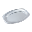 Hliníkový podnos oválný 34x24 cm