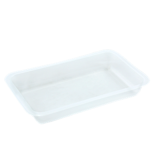 Plastová zatavovací miska PP 255x160x35 mm 1D tr.