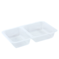Plastová zatavovací miska PP 255x160x42 mm 2D tr.