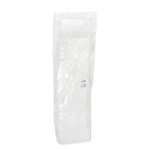 Plastová zatavovací miska PP 500 ml na polévku tr. hranatá