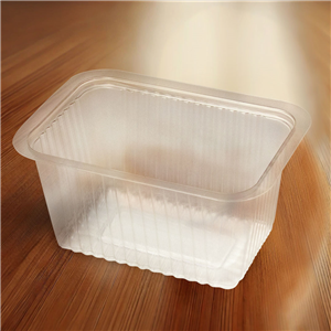 Plastová zatavovací miska PP 500 ml na polévku tr. hranatá