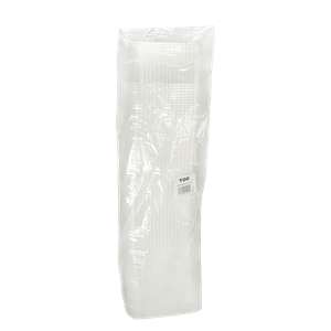 Plastová zatavovací miska PP 500 ml na polévku tr. hranatá