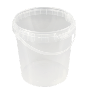 Plastová dóza 870 ml s uchem a pojistkou