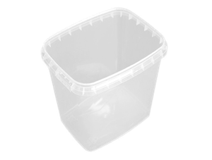 Vanička PP 550 ml hranatá s plombou
