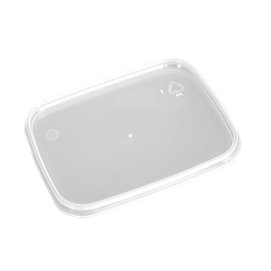 Víčko PP hranaté k vaničce s plombou 150/200/ 550 ml