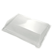 Plastové víčko PET k misce na SUSHI 183x128x32 mm transparentní