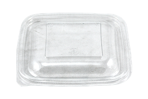 Plastové víčko PP hranaté pro misky 126x126 mm 250/375/500 ml transparentní