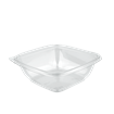 Plastová miska PP 160x160x53 mm hranatá 625 ml transparentní