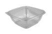 Plastová miska PP 160x160x69 mm hranatá 875 ml transparentní