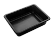 Plastová miska PP 190x144x45 mm 1-dílná 875 m černá