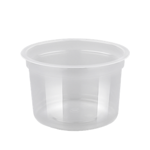 Plastová miska PP 200 ml kulatá transparentní O95 mm