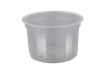 Plastová miska PP 250 ml kulatá transparentní O95 mm