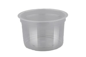 Plastová miska PP 250 ml kulatá transparentní O95 mm