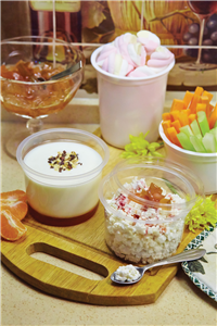 Plastová miska PP 250 ml kulatá transparentní O95 mm