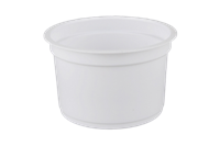Plastová miska PP 250 ml kulatá bílá O95 mm