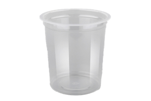 Plastová miska PP 400 ml kulatá transparentní O95 mm