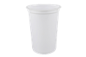 Plastová miska PP 400 ml kulatá bílá O95 mm