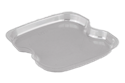 Plastová vložka PET 109x108x10 mm pro misky 126x126 mm transparentní