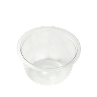 Plastový kelímek na dezert rPET 100 ml transparentní O76 mm