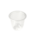 Plastový kelímek na dezert rPET 160 ml transparentní O76 mm