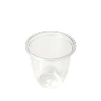 Plastový kelímek na dezert rPET 160 ml transparentní O76 mm