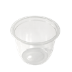 Plastový kelímek na dezert rPET 270 ml transparentní O95 mm