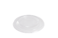 Plastové víčko rPET pro kelímky na dezert 200/270 ml transparentní O100 mm