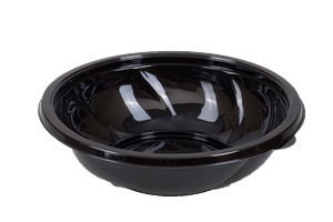 Plastová miska PET kulatá 194x54 mm 750 ml černá