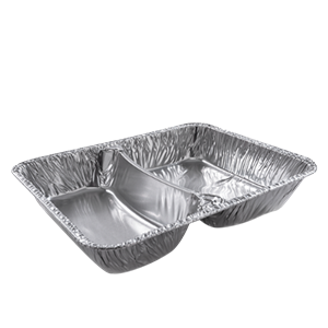 Hliníková ALU menu miska 2D 227x177x39 mm 400/550 ml