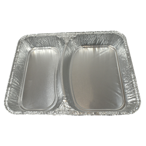 Hliníková ALU menu miska 2D 227x177x39 mm 400/550 ml