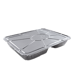 Hliníková ALU menu miska 2D 227x177x30 mm 350/480 ml