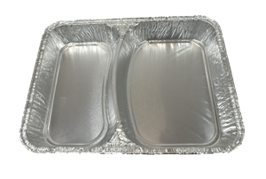 Hliníková ALU menu miska 2D 227x177x30 mm 350/480 ml