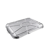 Hliníkové ALU víčko pro hliníkovou menu misku 227x177 mm